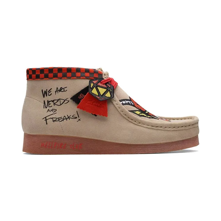 Clarks Originals Wallabee Evo Stranger Things Hellfire Club (26181028)