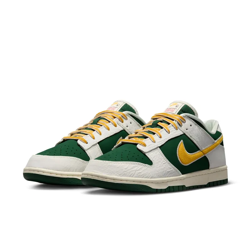 Nike Dunk Low Retro “Varsity Jacket Sail Fir University Gold” (IM4413-100)