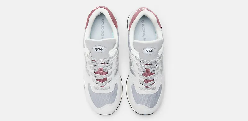 New Balance 574 Cordura Grey Brick Red (U574KBR)