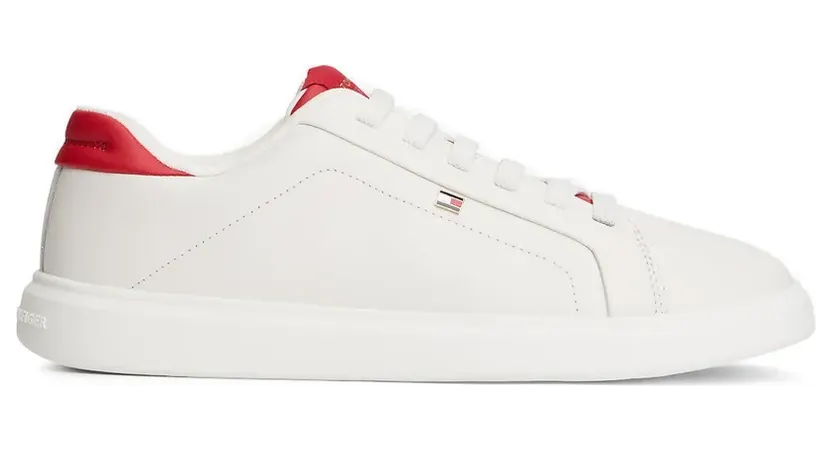Tommy Hilfiger Cupsole Court lichtgewicht “White” (FW0FW08948)