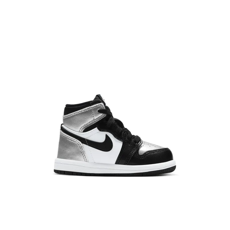 Jordan 1 Retro High Silver Toe (TD) – “Black / Metallic Silver White Black” (CU0450-001)