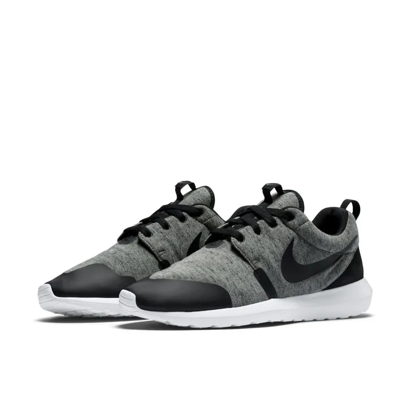 Nike Roshe Run Tech Fleece Cool Grey Cool Grey/Black-White (749658-002)