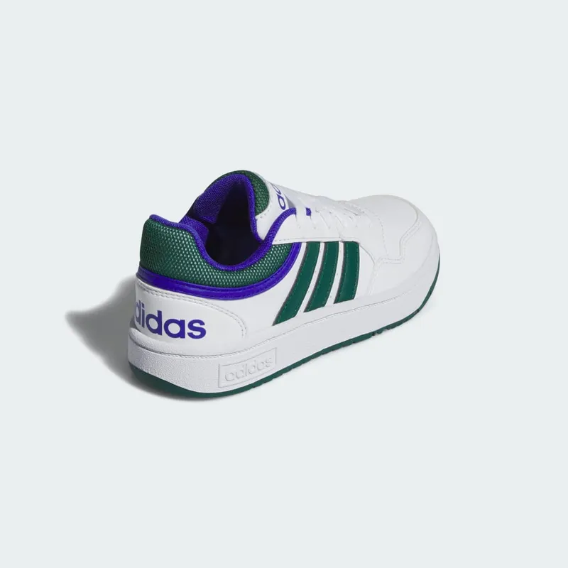 Adidas Hoops Cloud White / Collegiate Green / Lions Blue (IH8012)