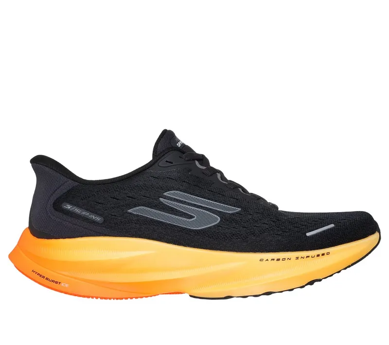 Skechers Slip-ins: Aero Spark Sneaker Donker Houtskool