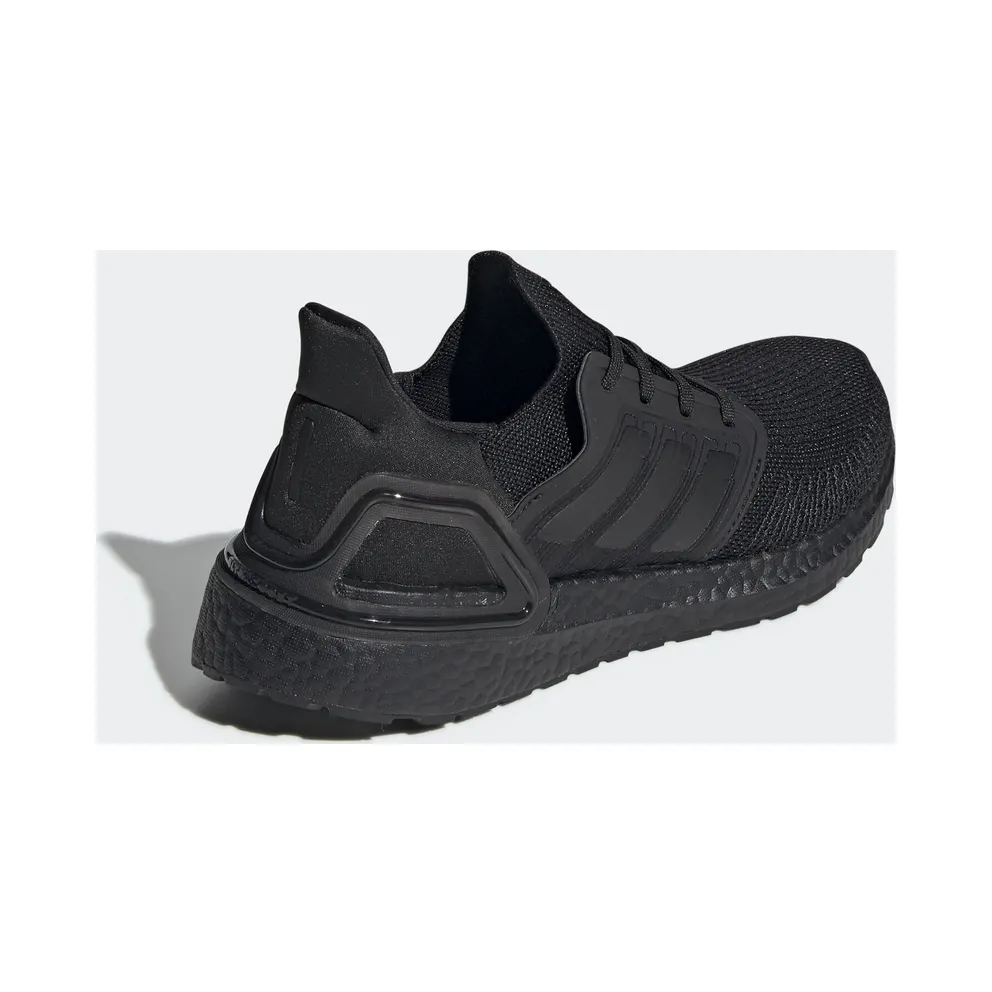 adidas Ultra Boost 20 Triple Black (W) Core Black/Grey Four/Solar Orange (FU8498)