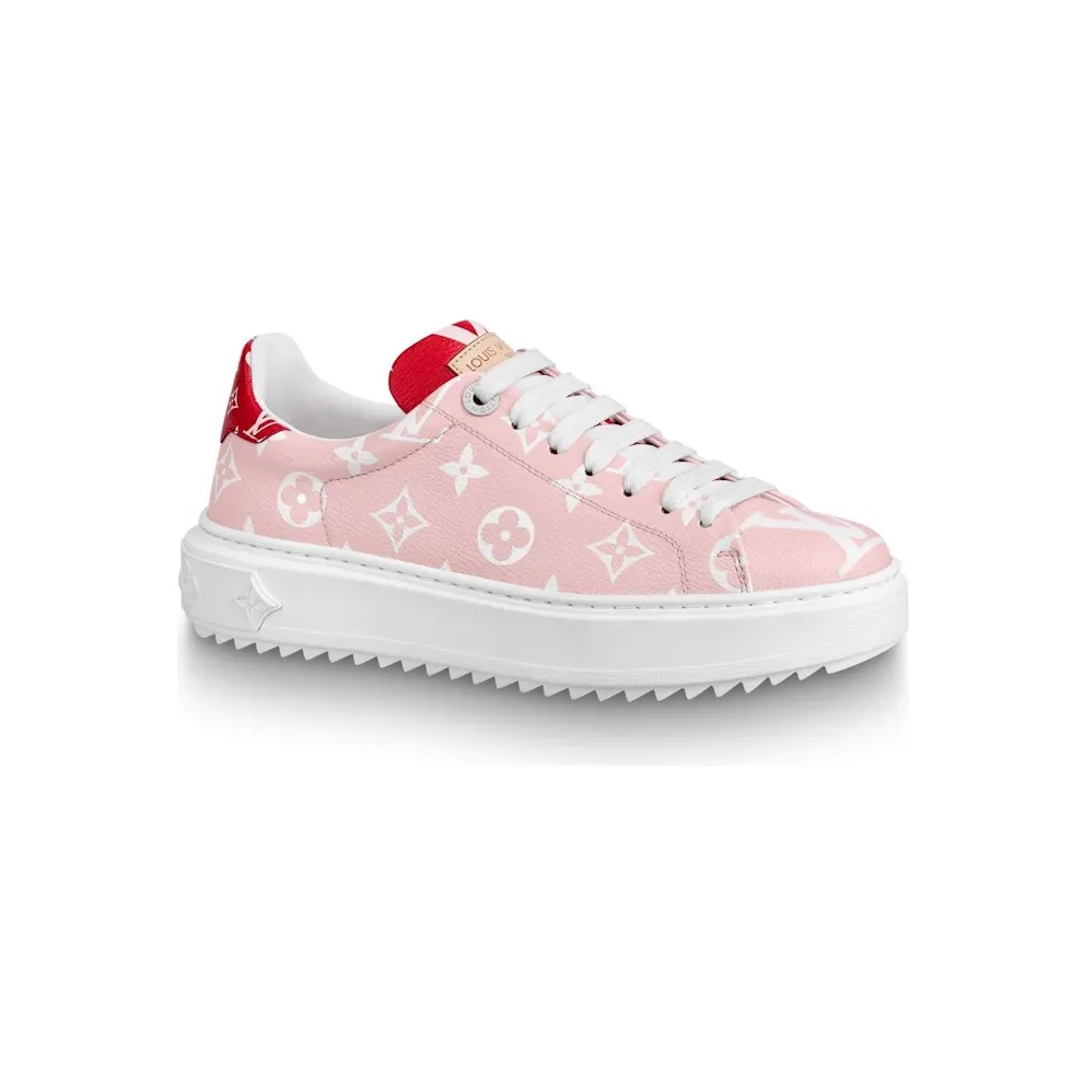 Louis Vuitton Trainer Time Out Monogram Pink (W)