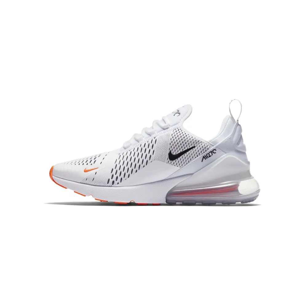 Nike Air Max 270 White Black Total Orange White/Black-Total Orange (AH8050-106)