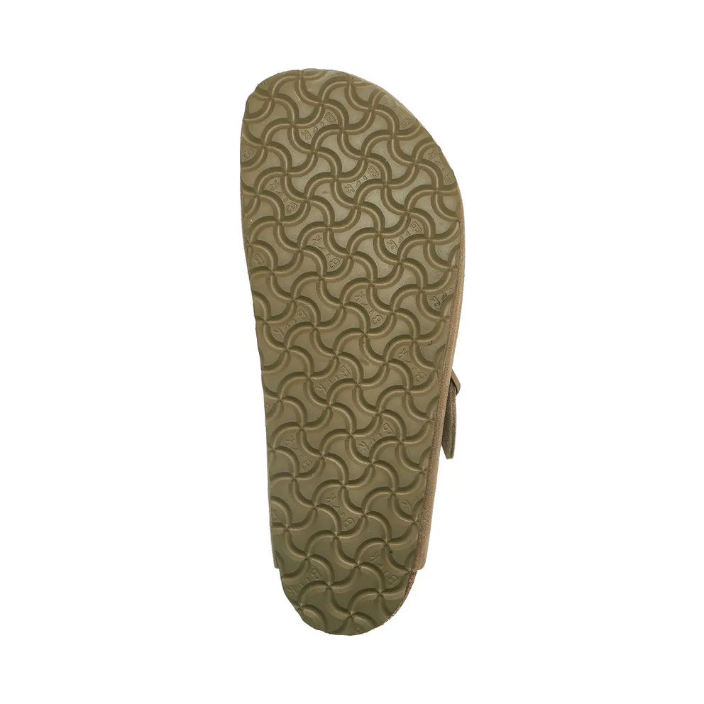 Birkenstock Boston BS Suede Faded Khaki (1019054)