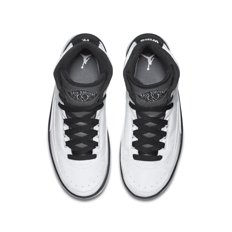 Jordan 2 Retro Wing It (GS) White/Black-Cool Grey (834283-103)