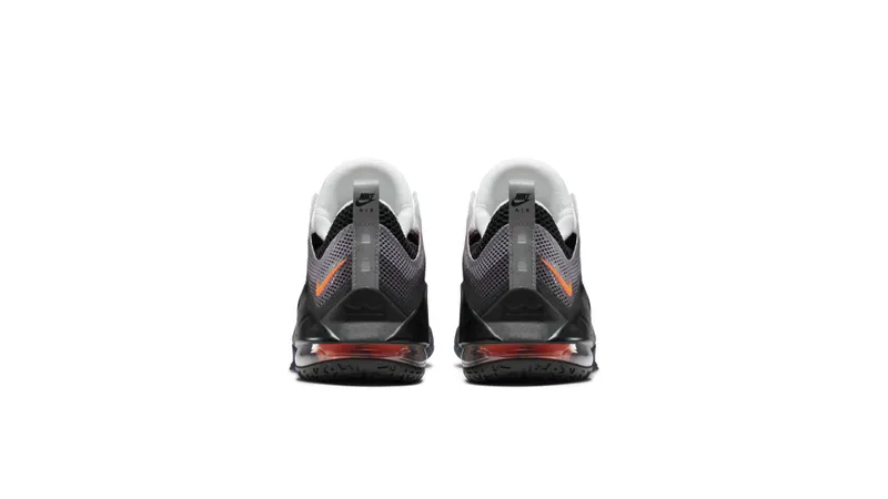 Nike Air Max 95 LeBron 12 Low Wolf Grey/White-Team Orange-Black (812560-081)
