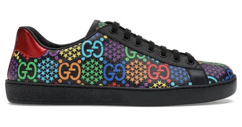 Gucci Ace GG Supreme Low Psychedelic Black (610086 H2020 1110)