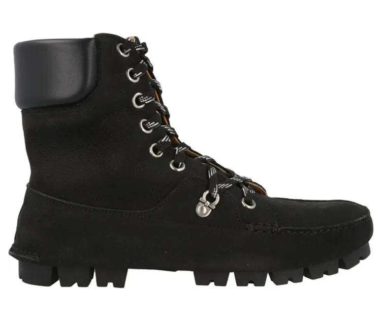 Ferragamo Grifo Hiking Boots Black (021114-758677-M)