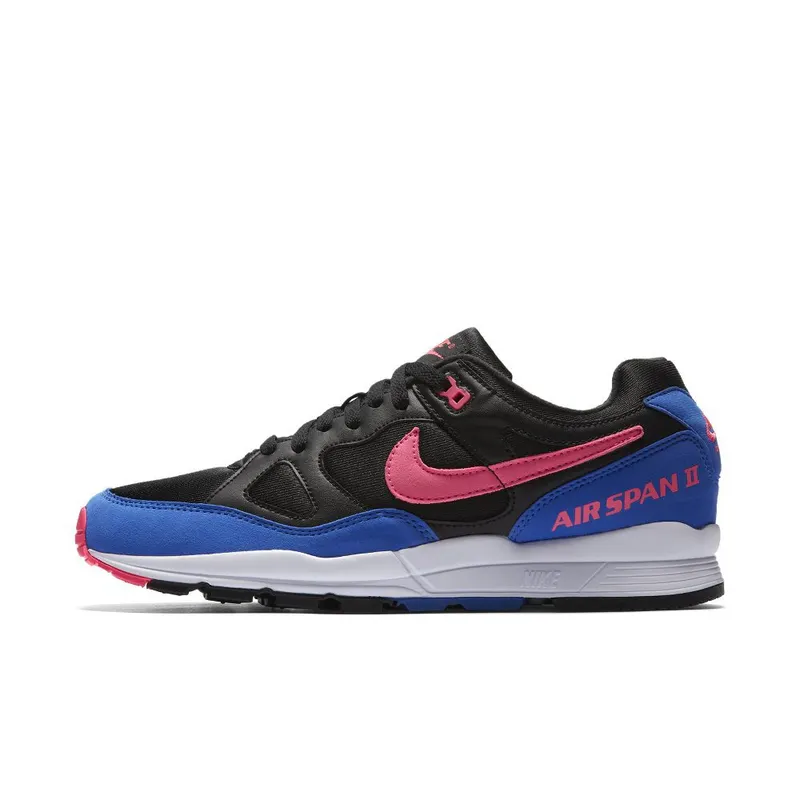 Nike Air Span II 2 Black/Hyper Pink/Hyper Royal 2018 (AH8047-003)
