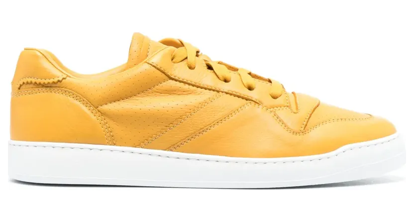 Doucal’s Hugh low-top “Yellow” (DU3147HUGHUY214IG05)