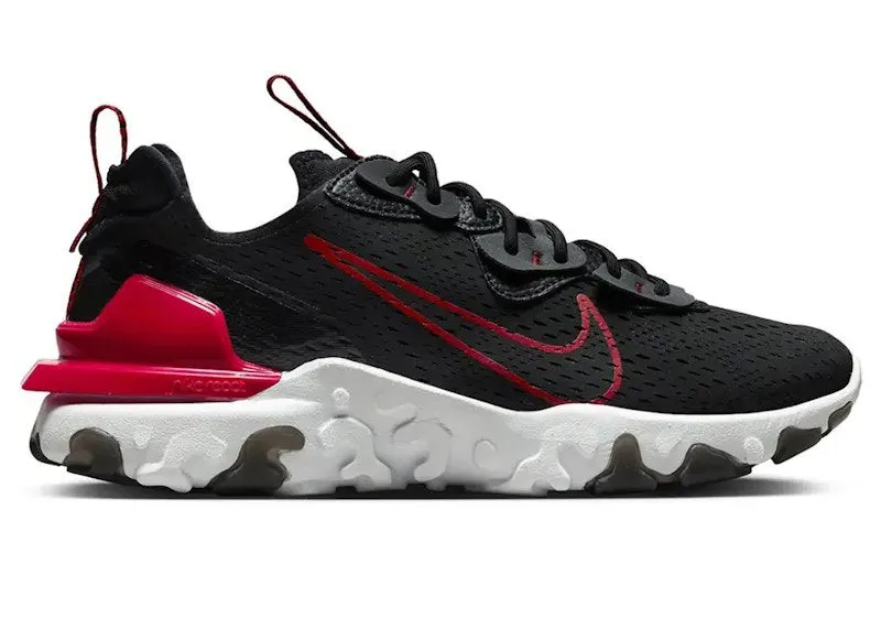 Nike React Vision Black University Red (FB3353-001)