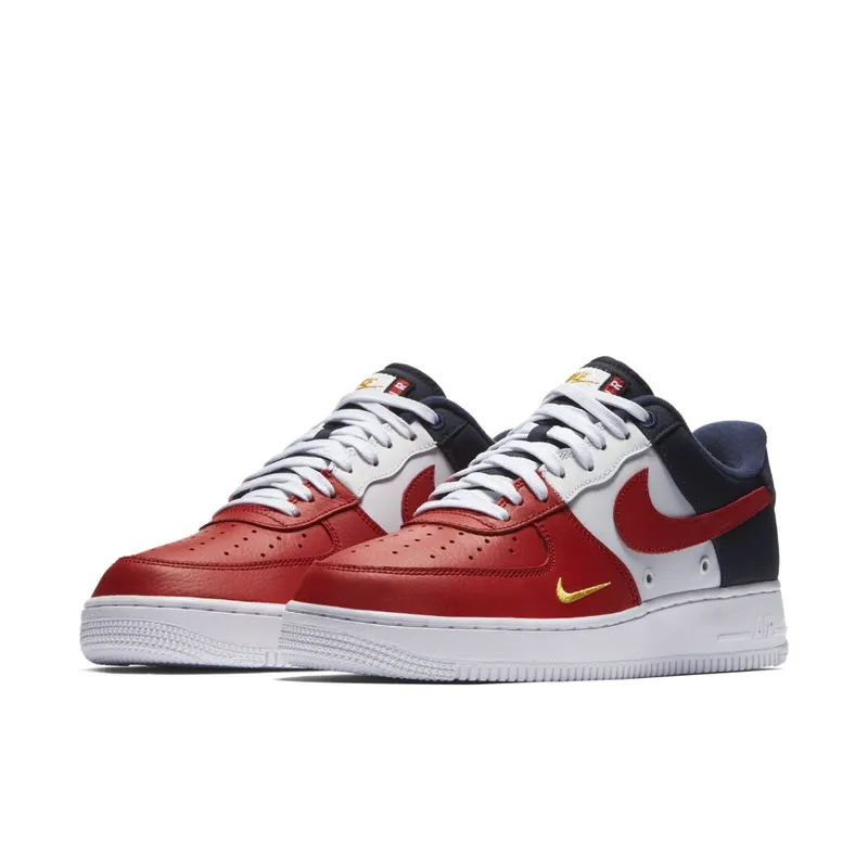Nike Air Force 1 Low Independence Day (2017) Obsidian/White-University Red (823511-601)