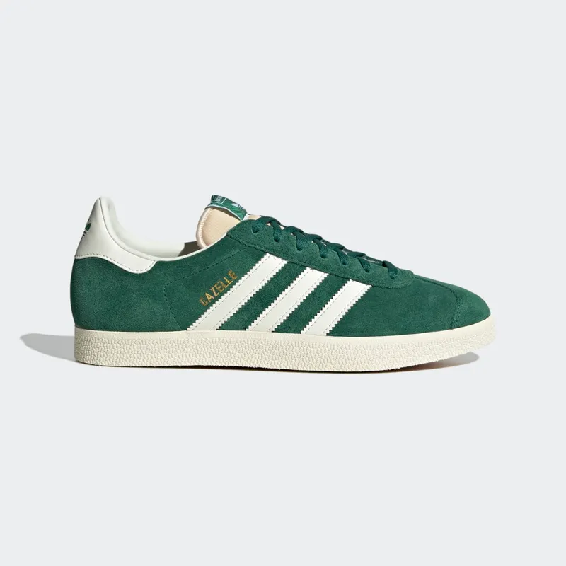 Adidas Gazelle Dark Green / Off White / Cream White (GY7338)