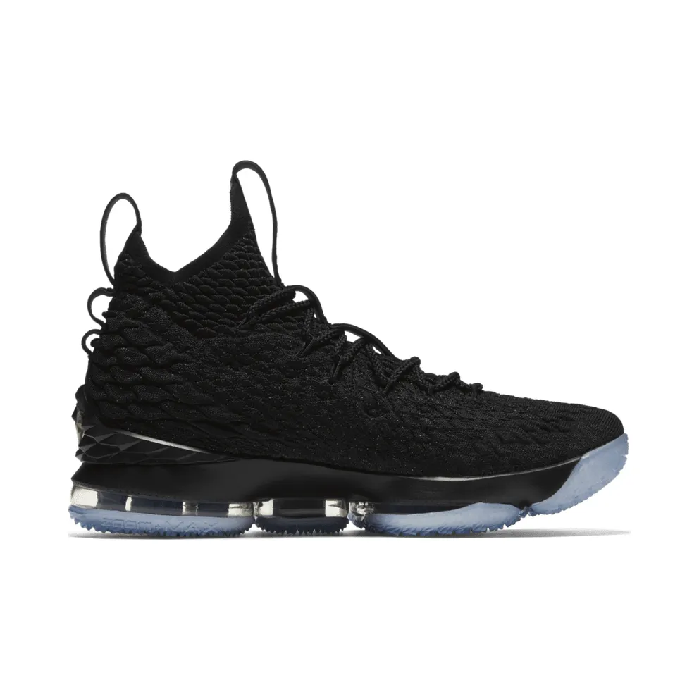 Nike LeBron 15 Black Gold Black/Black-Metallic Gold (897648-006)