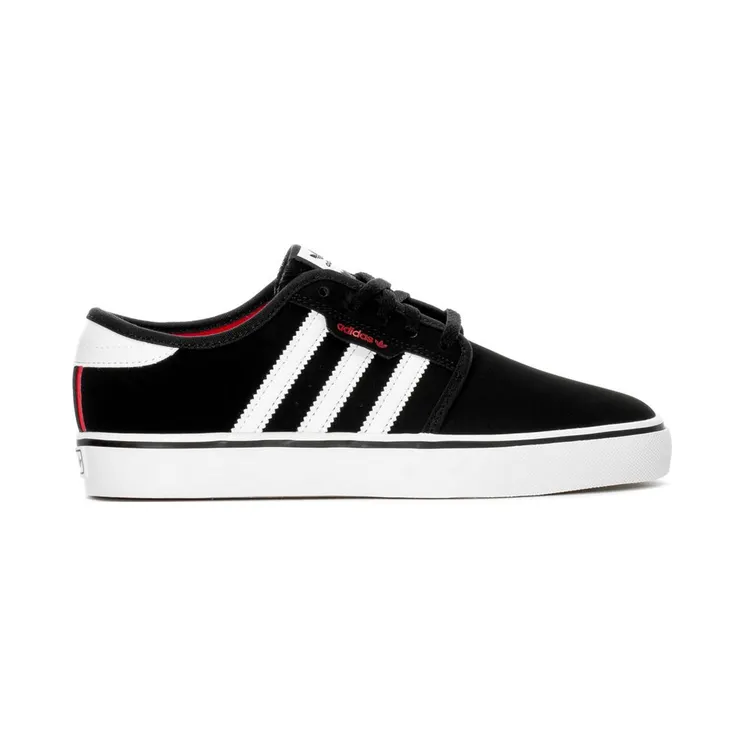 adidas Seeley Black White Scarlet (Youth)
