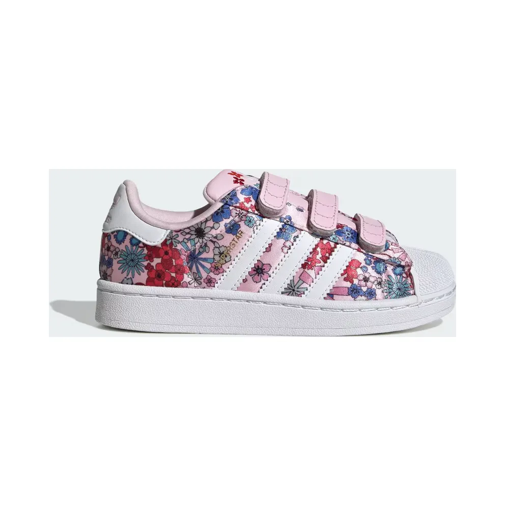 Adidas ADIDAS LIBERTY LONDON SUPERSTAR II COMFORT CLOSURE schuhe Clear Pink / Cloud White / Light Pink (JQ2004)