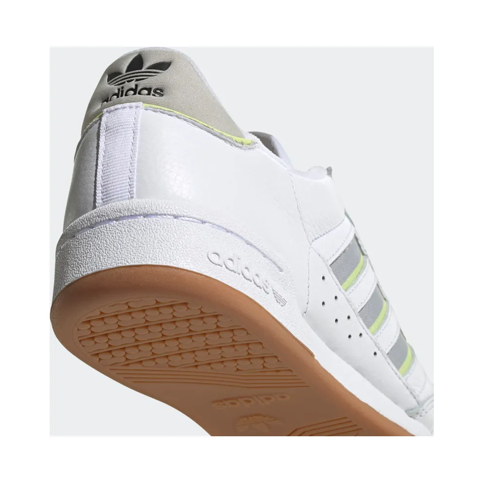 adidas Continental 80 Stripes Cloud White / Grey Two / Semi Frozen Yellow (FX5098)