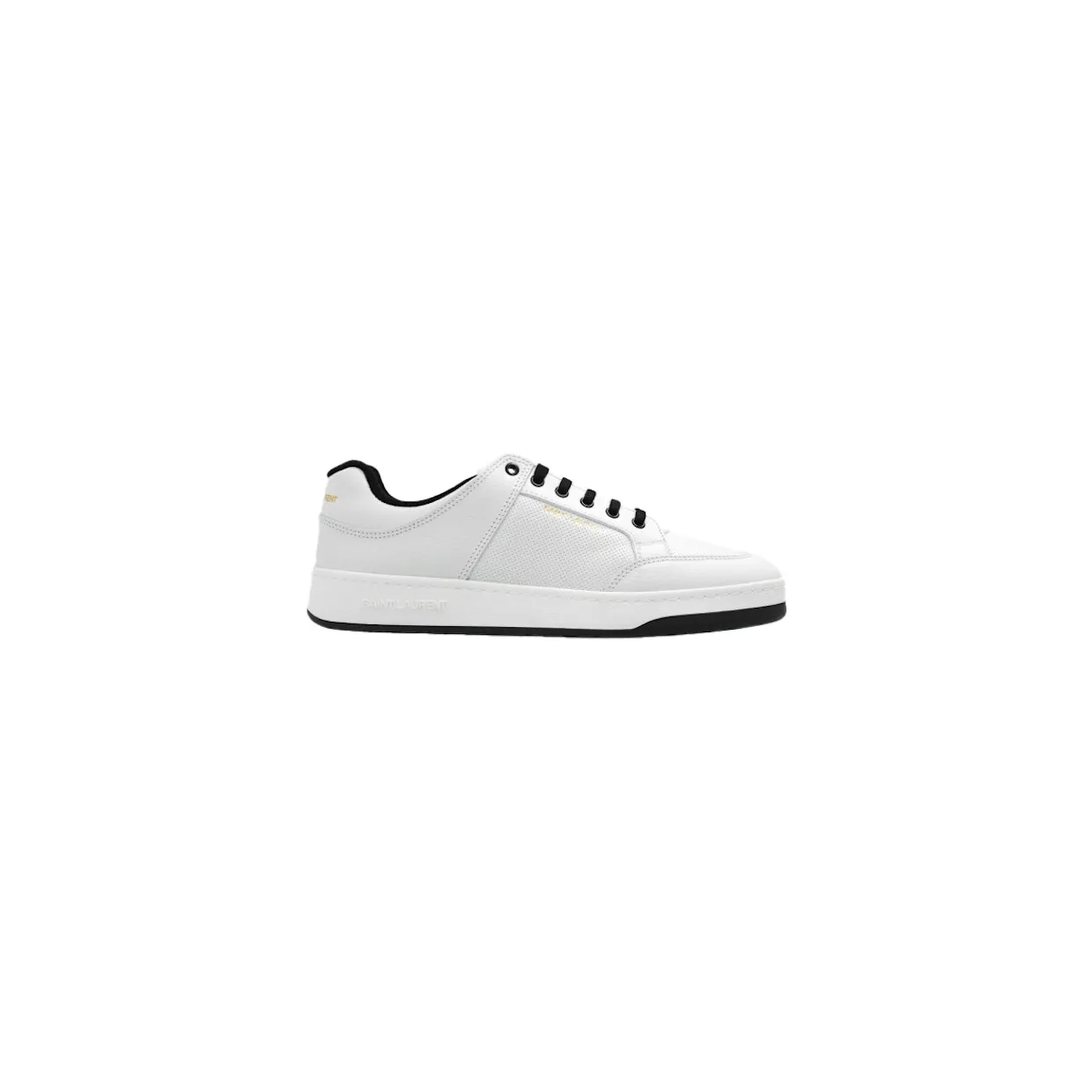 Saint Laurent SL/61 Low Tops White Leather (713600 AAAWR 9030)