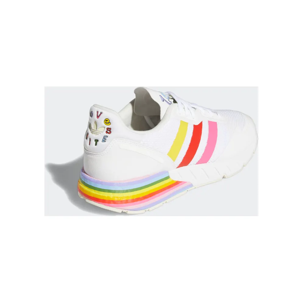 adidas ZX 1K Boost Pride Cloud White / Cloud White / Off White (GW2418)