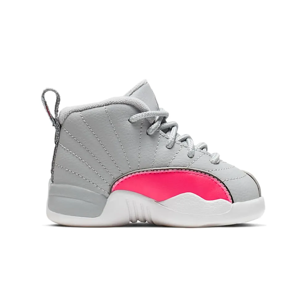 Jordan 12 Retro Wolf Grey Racer Pink (TD) Wolf Grey/Racer Pink-Black (819666-060)