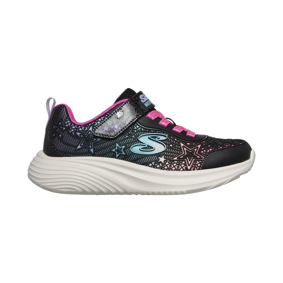 Skechers Bounder Pro – Aqua Twirl Sneaker Schwarz