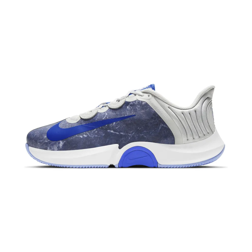 NikeCourt Air Zoom GP Turbo Hardcourt “Grey Fog / Aluminium / White / Hyper Royal” (CK7513-024)