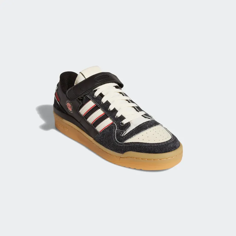 adidas Forum 84 Low Midwest Kids Core Black / Cream White / Red (GW0035)