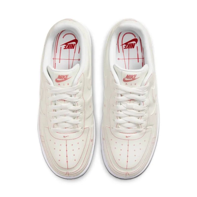 Nike WMNS Air Force 1 Low 07 LX Blueprint Summit White (CI3445-100)