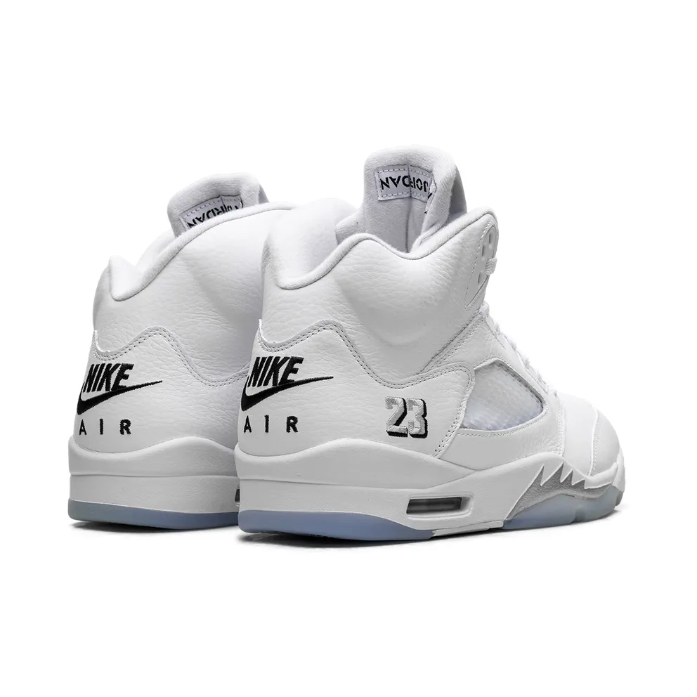 Air Jordan 5 “White Metallic (2026)” (HQ7978-103)