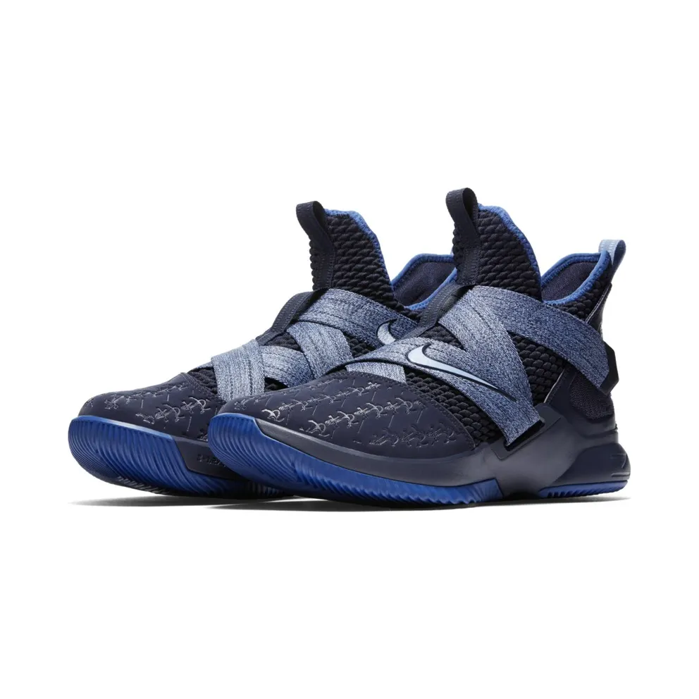 Nike LeBron Zoom Soldier 12 Blackened Blue Blackened Blue/Work Blue-Gym Blue (AO2609-401)