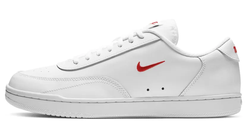 Nike Court Vintage White University Red