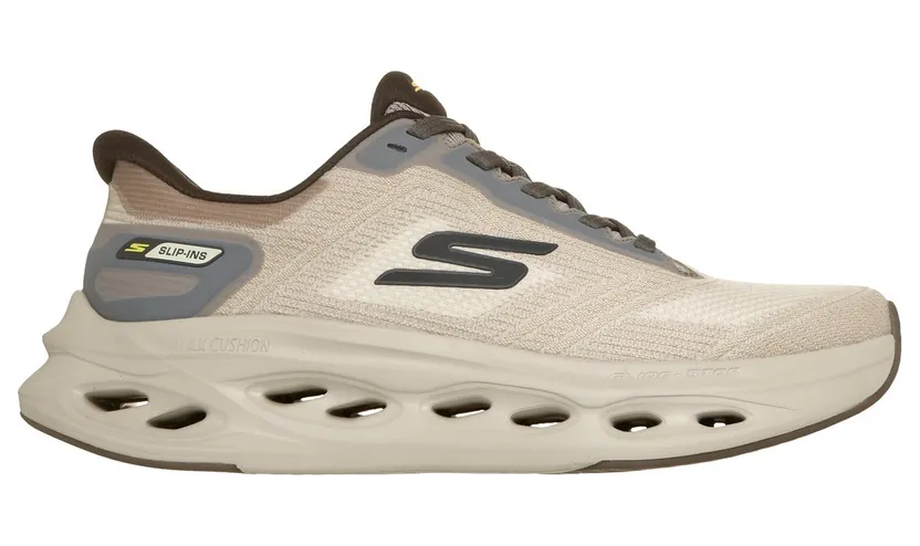 Skechers Slip-ins: Max Cushioning Glide-Step Sneaker Taupe