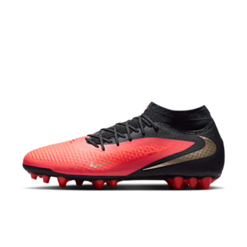 Nike Phantom 6 High Academy Artificial-Grass “Bright Crimson / Black / Blur” (HQ2281-600)