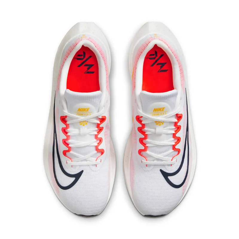 Nike Zoom Fly 5 White Bright Crimson (DM8968-100)