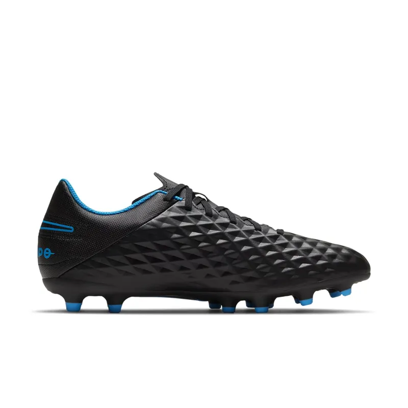 Nike Tiempo Legend 8 Club FG MG Black Light Photo Blue (AT6107-090)