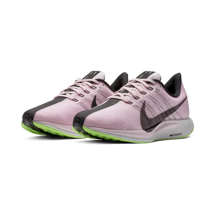 Nike Zoom Pegasus 35 Turbo “Pink Foam / Lime Blast / Vast Grey / Black” (AJ4115-601)