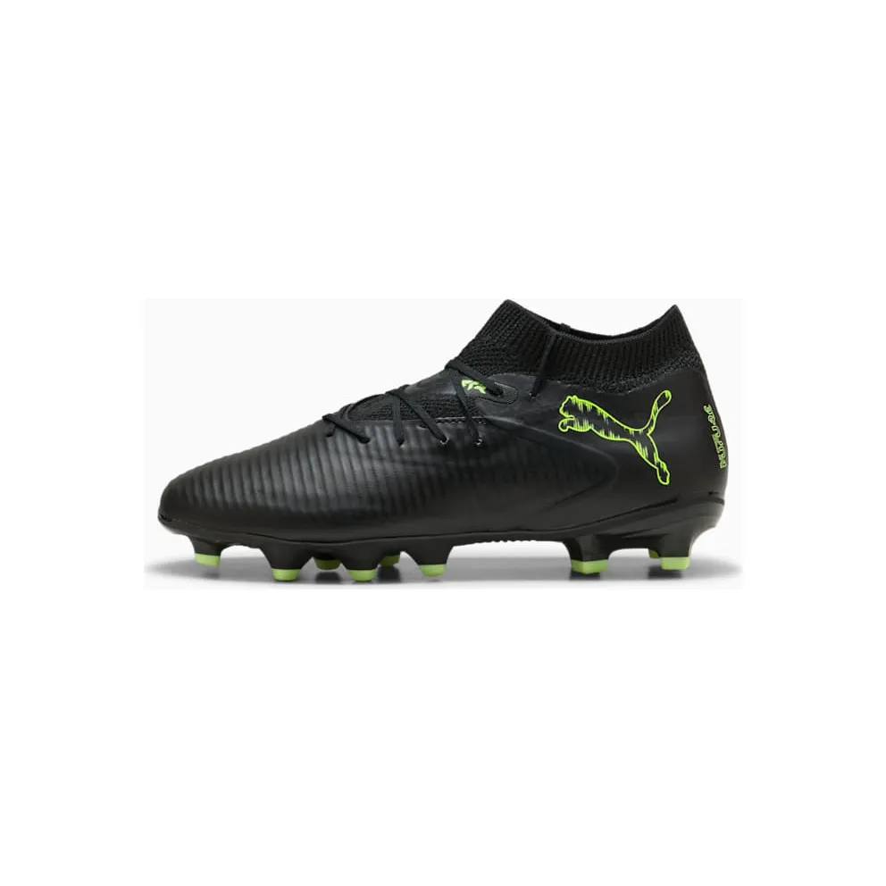 Puma Future 8 Pro FG/AG Jr Black Fizzy Light Green Terrain (108613-02)