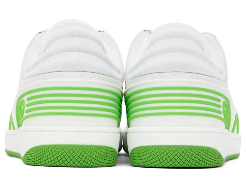 Gucci Green Basket Sneakers (700290 2SHG0) (2)