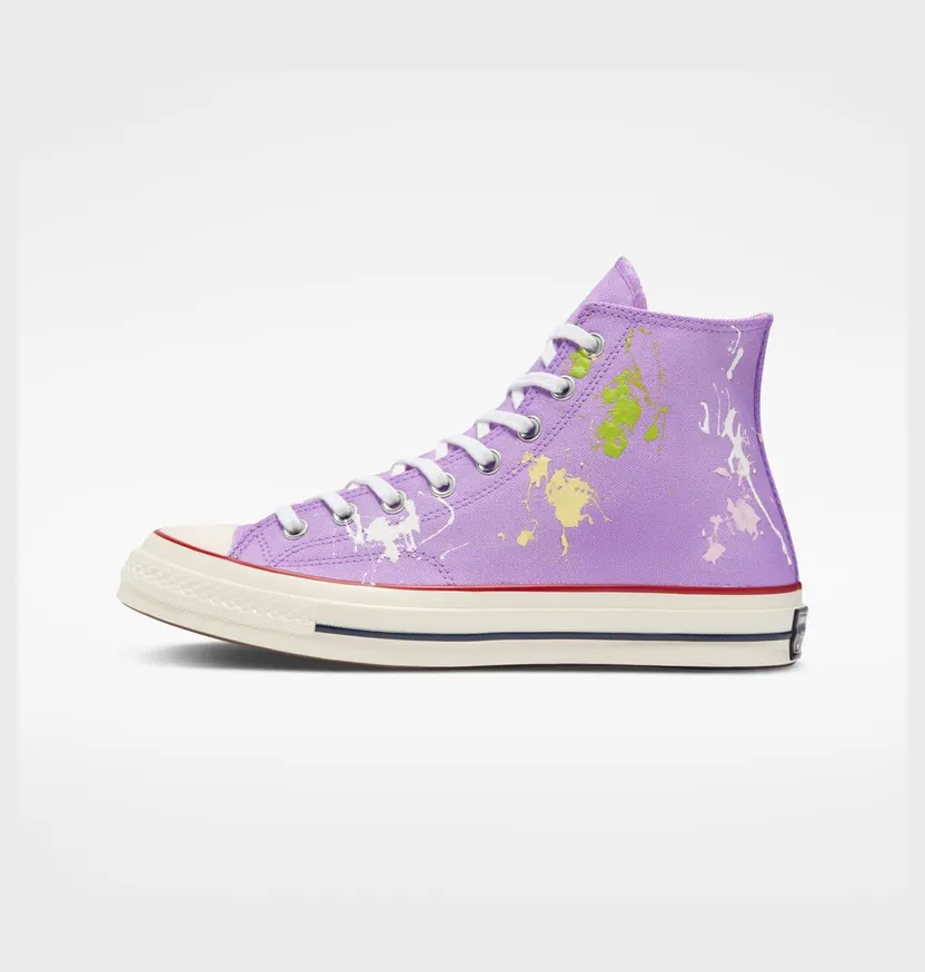 Converse Chuck 70 Pastel Splash Bright Purple Splash (A04291C)