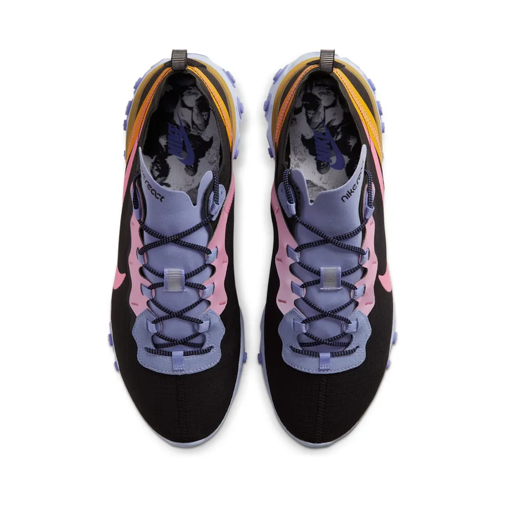 Nike React Element 55 ACG Black/Light Thistle-Pollen Rise-Magic Flamingo (CI9593-001)