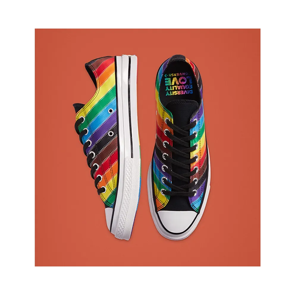 Converse Chuck Taylor All-Star 70s Ox Pride (2020) White/Black-Dark Roast (167756C)