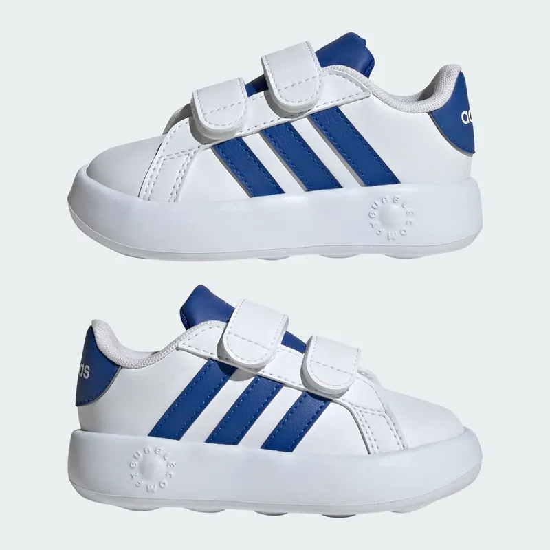 Adidas Grand Court 2.0 Kids Cloud White / Royal Blue / Core Black (JQ7997)