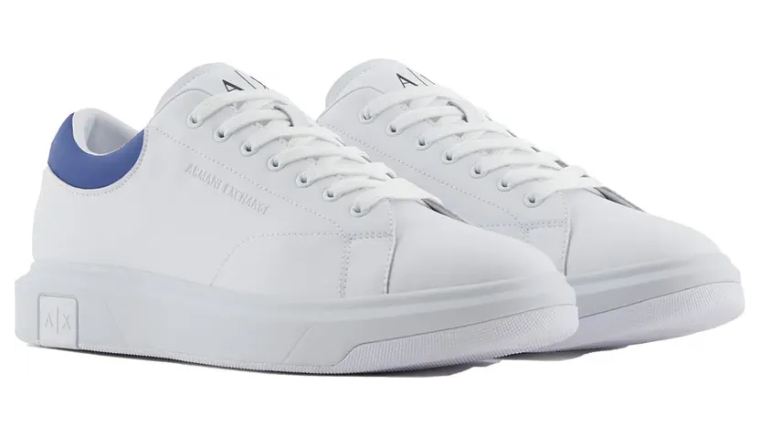 Armani Exchange Armani sneaker Optical White / Mazar Blue (XUX123XV534U64812)