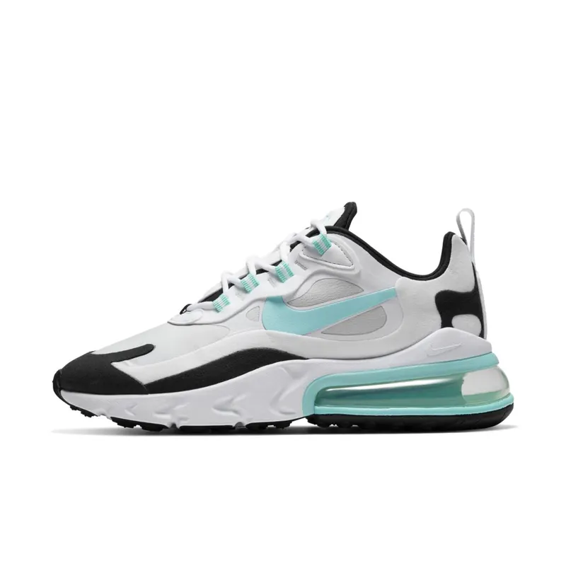 Nike Air Max 270 React Photon Dust Aurora Green Black (W) Photon Dust/Aurora Green-White-Black (CJ0619-001)