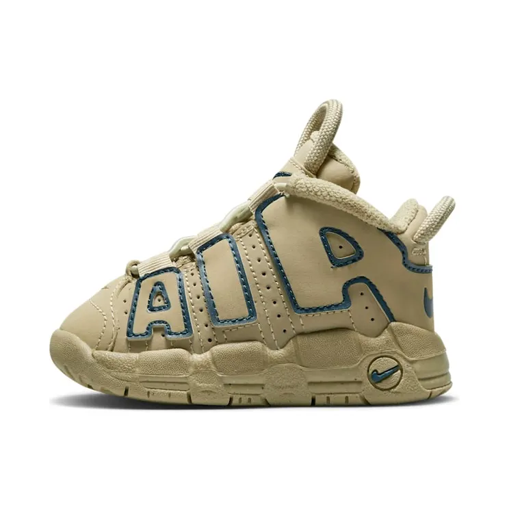 Nike Air More Uptempo TD Beige “Limestone / Valerian Blue” (DQ6202-200)