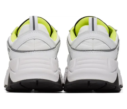 MSGM White Chunky Sneakers (2841MDS7001 140) (3)